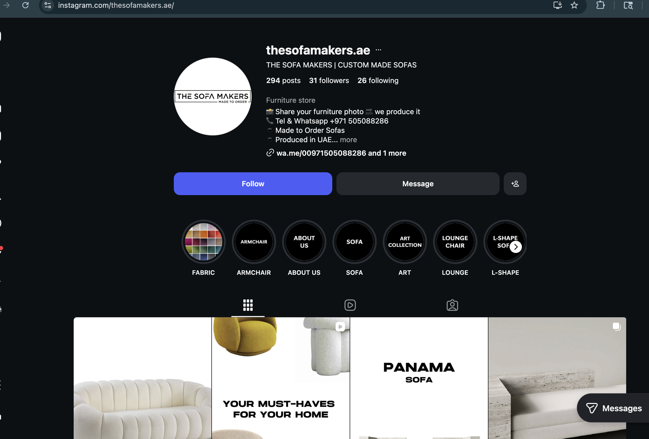 Client proof screenshot